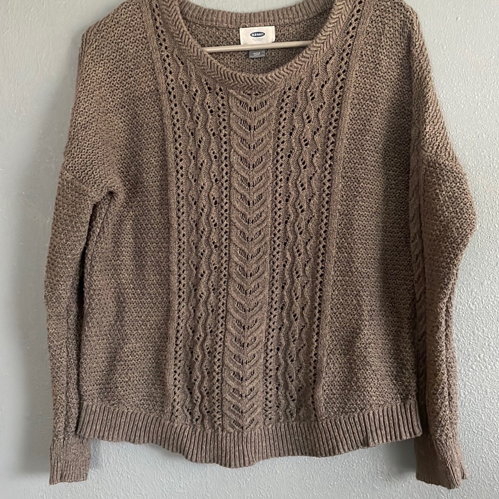 Gray Knit Sweater